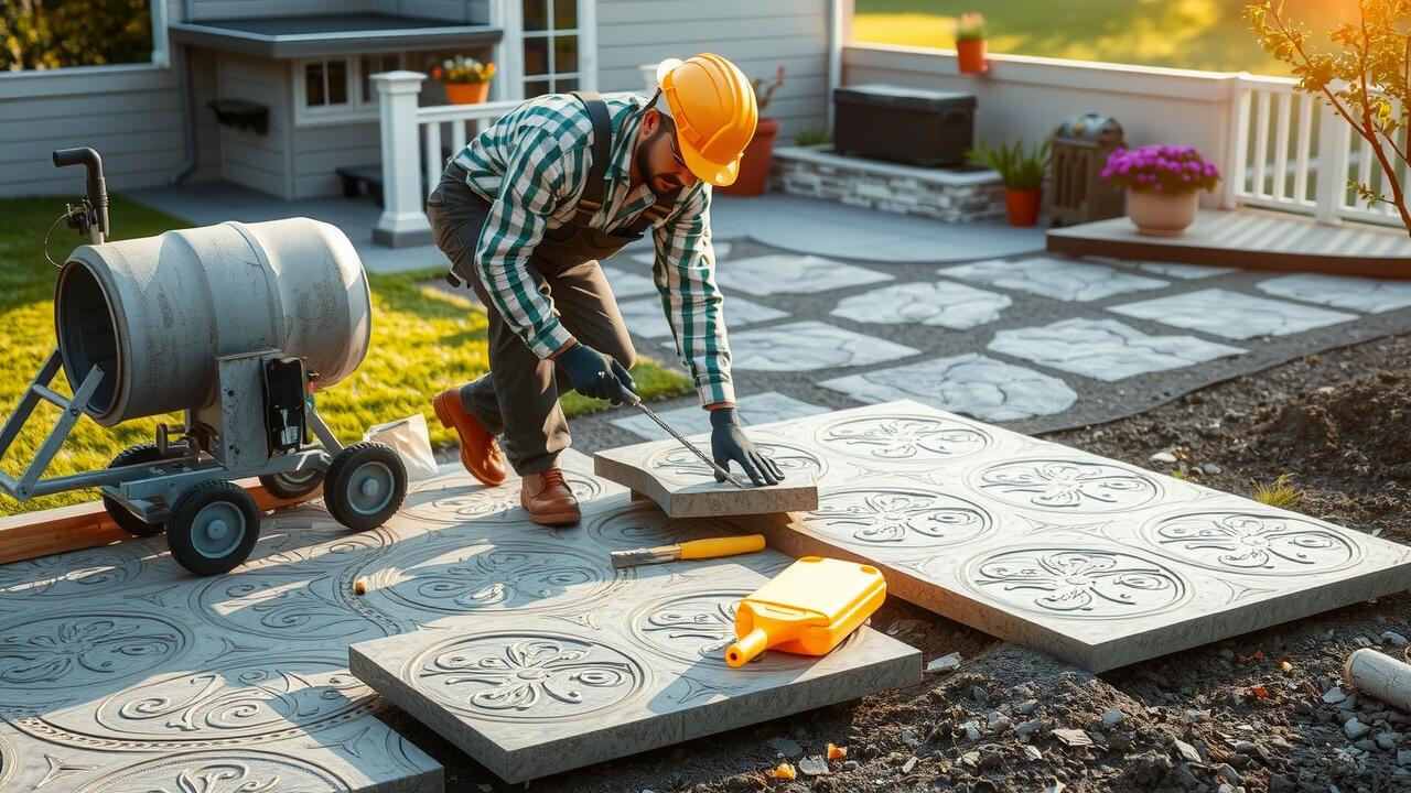 Stamped Concrete Installation Pinehurst, Arkansas