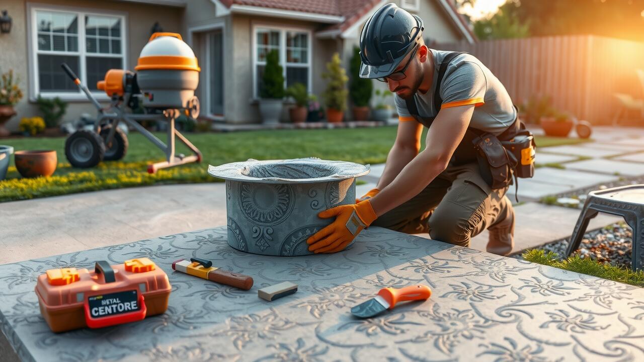 Stamped Concrete Installation