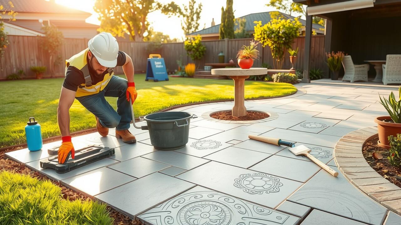 What is the downside of stamped concrete?