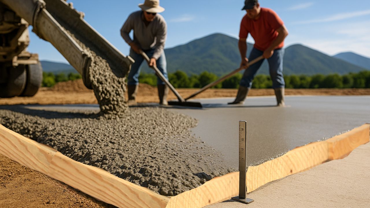 How Thick Should a Concrete Driveway Be in Arkansas?