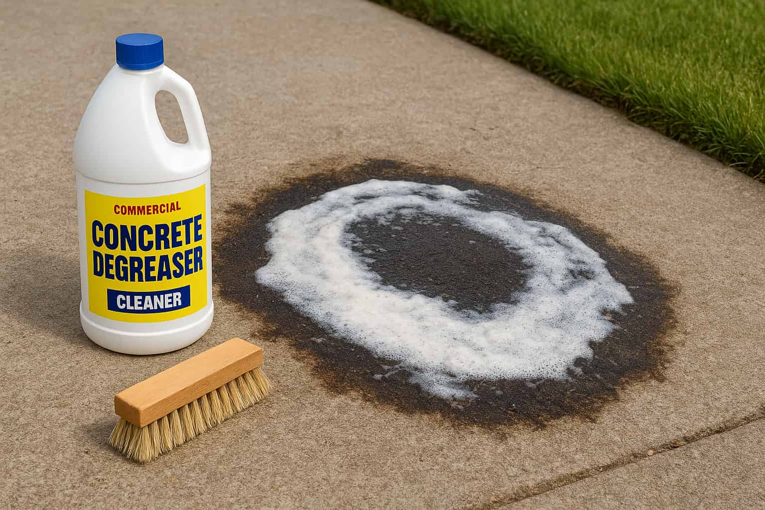 How Can I Remove Oil Stains from My Concrete Driveway? Complete Arkansas Homeowner’s Guide