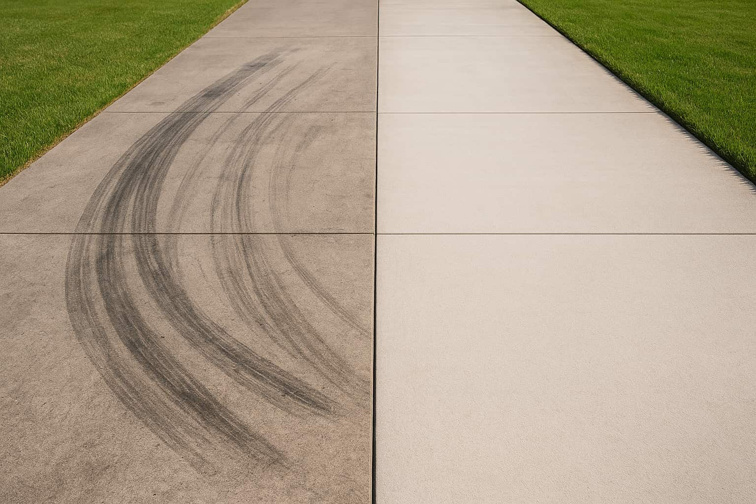 How Do You Clean Tire Marks from Concrete Driveways? Remove Stubborn Rubber Stains Fast