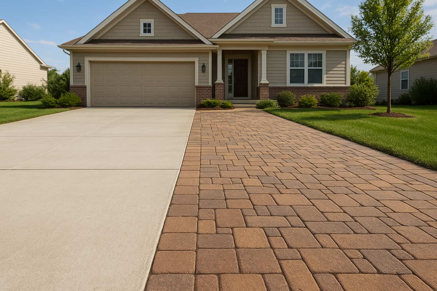 What Are Alternatives to Concrete for Driveways and Walkways?