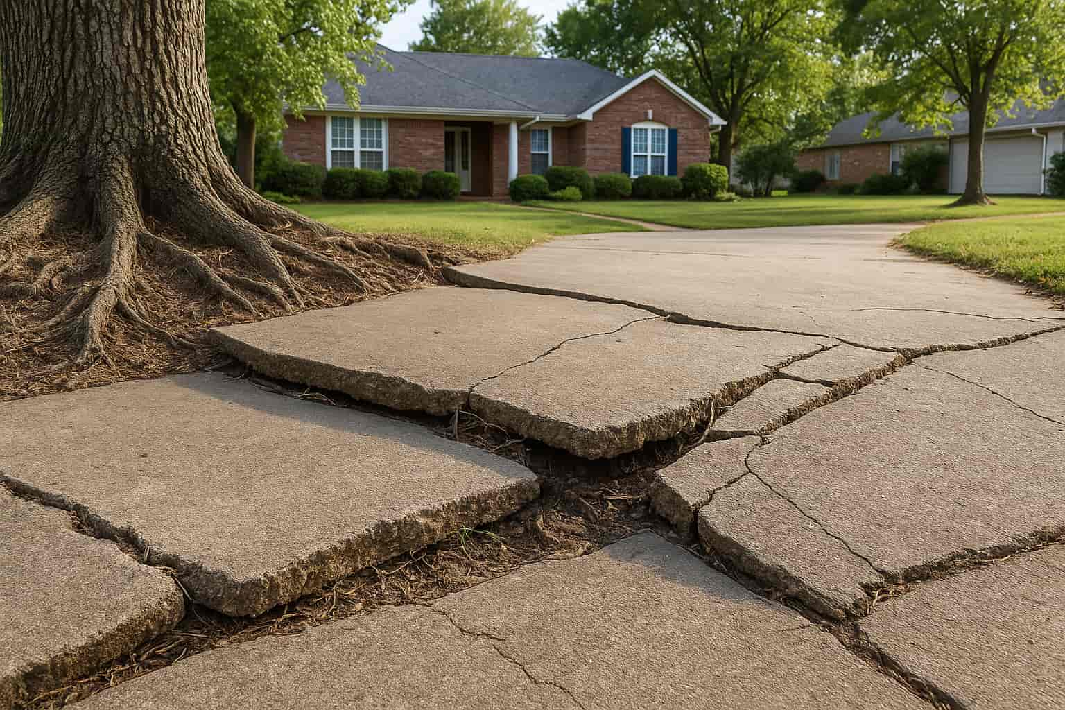 Can Trees Damage a Concrete Driveway Over Time? What Arkansas Homeowners Need to Know