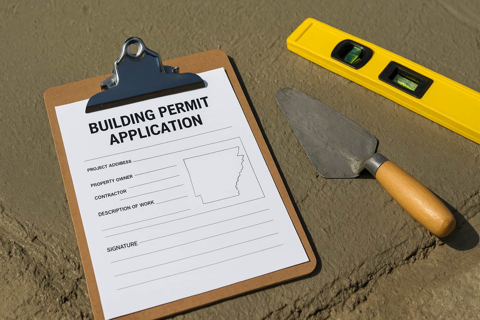 Are Permits Required for Concrete Work in Arkansas?